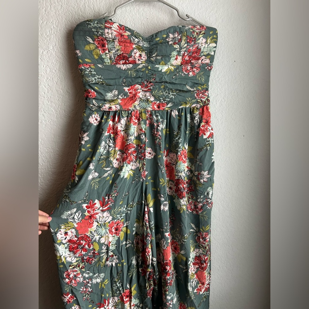 L floral romper